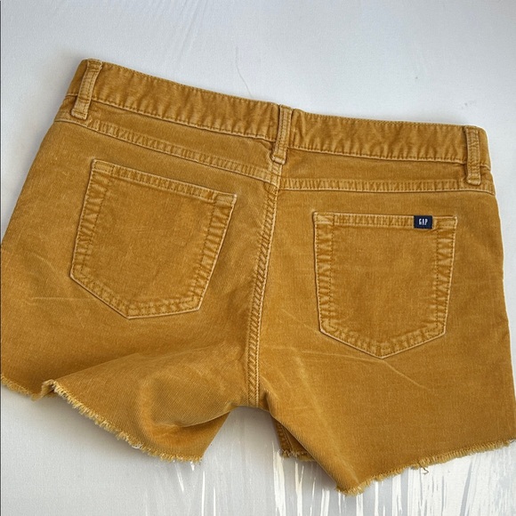 GAP Women's Golden Corduroy Jean Shorts - Picture 2 of 9